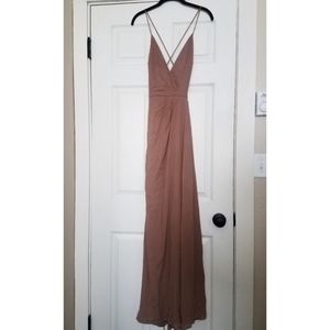 MOVING SALE Toffee Strappy Dress